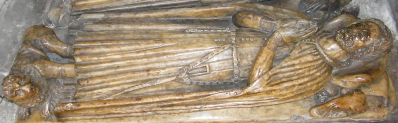 Hull - Holy Trinity William de la Pole 1368 and wife Katherine de Norwich 1381